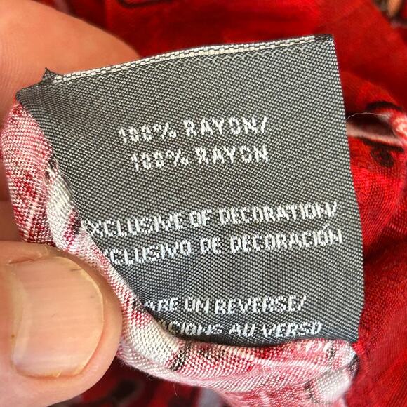 The Ohio State Buckeyes Mens L Hawaiian Shirt P2 by Pro Player VTG 100% Rayon - Picture 5 of 9